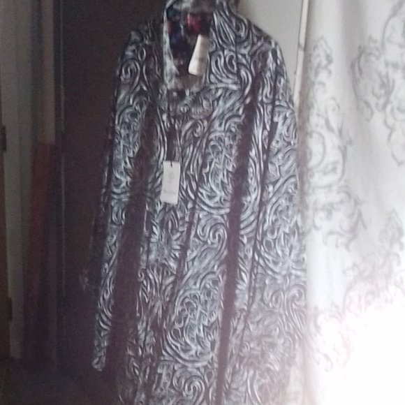 4XL Robert Graham long sleeve dress shirt - Picture 6 of 8